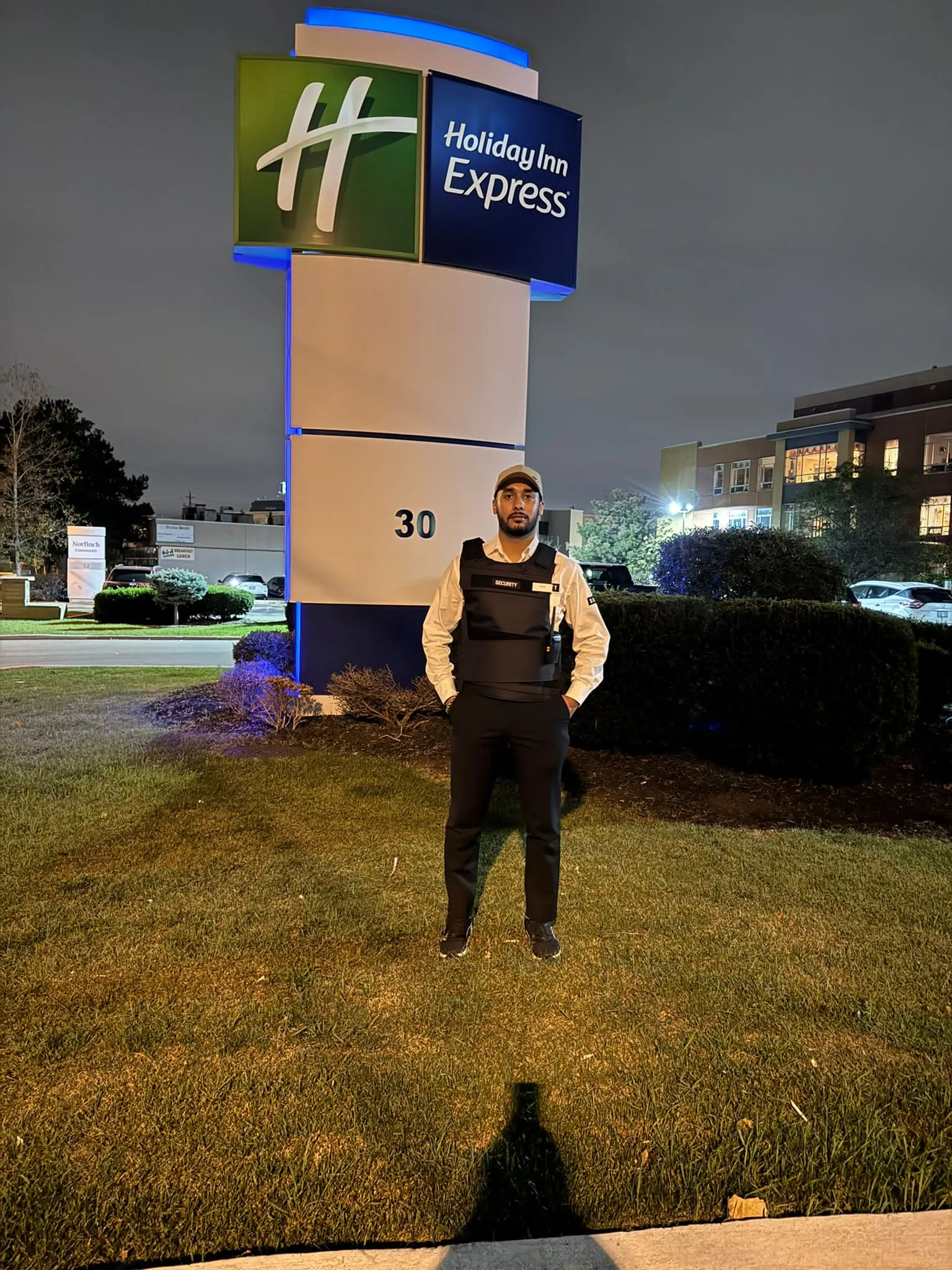 Aurora Security on duty