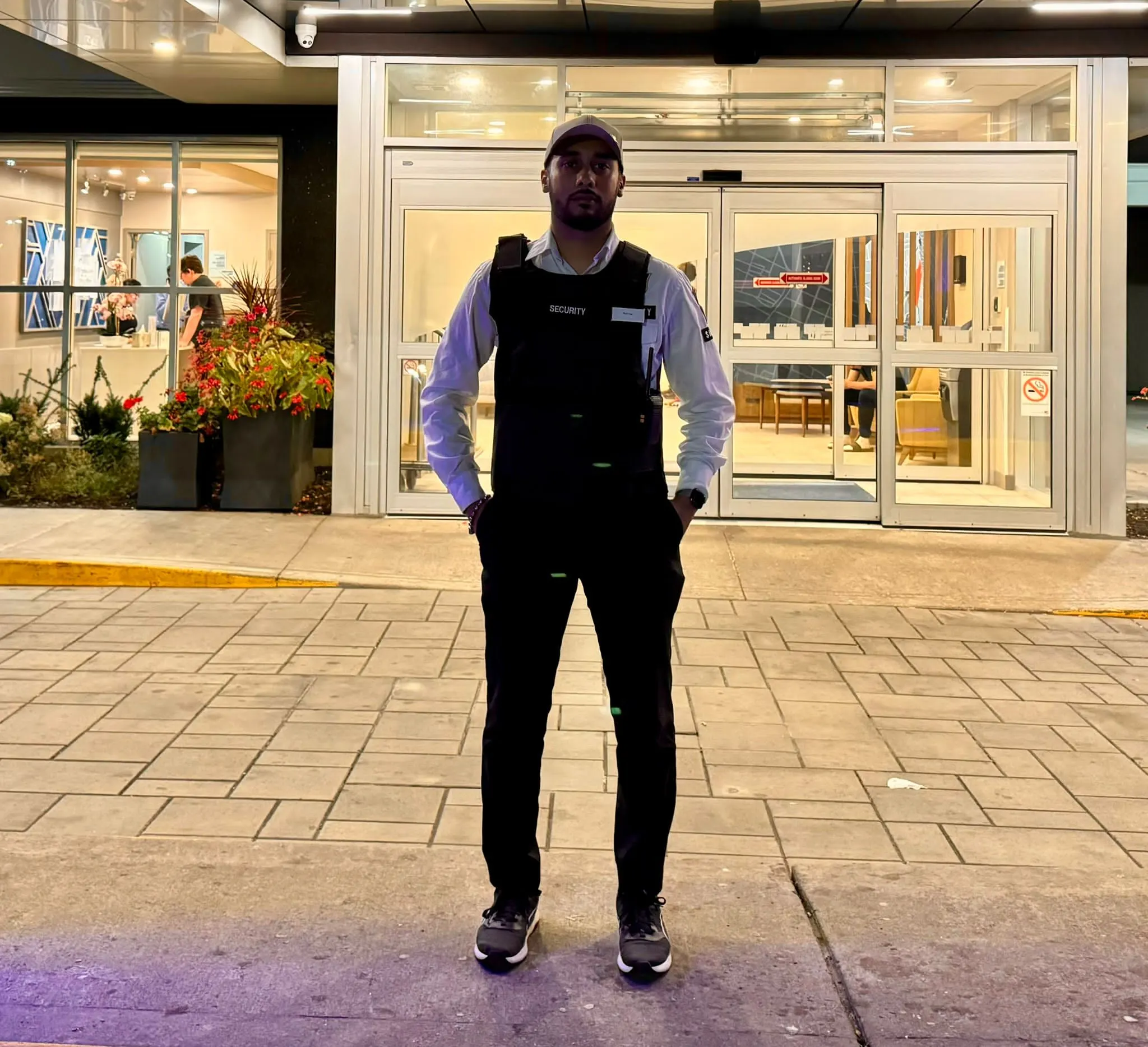 Aurora Security on duty